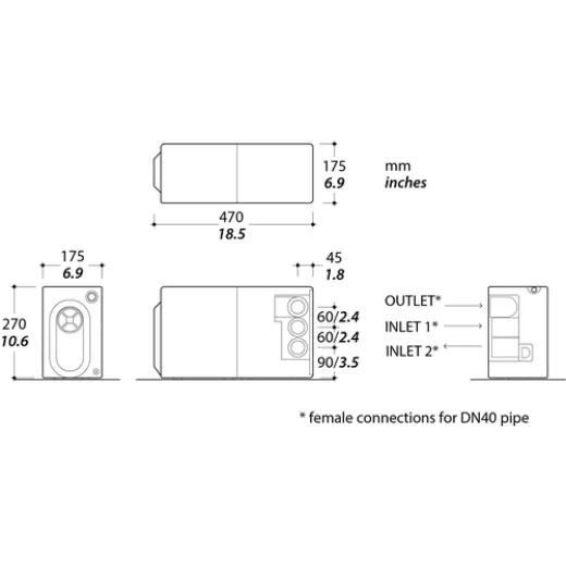 Tecma Sanisplit NK3 230V AC