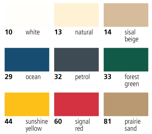 TENCATE WR-200 PES eins. besch. 170cm 200 g/m² petrol