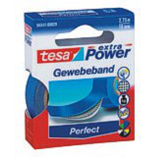 Tesa extra Power Gewebeband 19mm x 2,75m blau