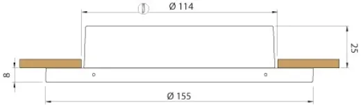 THEKLA LUX IP66 hochglanz WRM