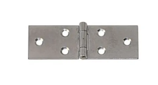 Tischband breit Edelstahl matt 80 x 28 x 1.0mm