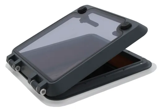 TOPwindows Thermal Breaker Decksluke (610 x 610 mm, R30, Anthrazit - RAL7016)