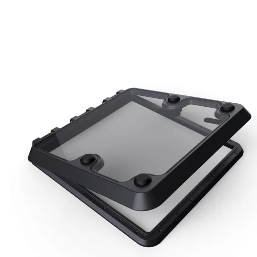 TOPwindows Thermal Breaker Decksluke (620 x 620 mm, R30, Anthrazit - RAL7016)