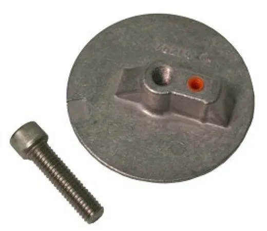 Navalloy Mercury Anode; Trim Tab Anode Flat