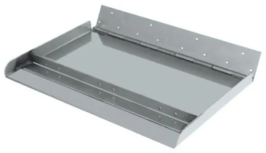 Trimmklappen aus Edelstahl (bis 6/7 Meter, 450 x 300, ja, ja, nein)