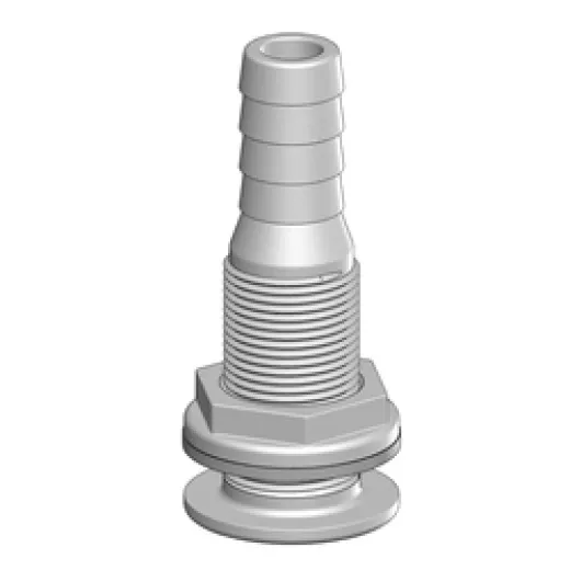 Trudesign Borddurchlässe mit Tülle (1/2" x 13 mm, weiß)