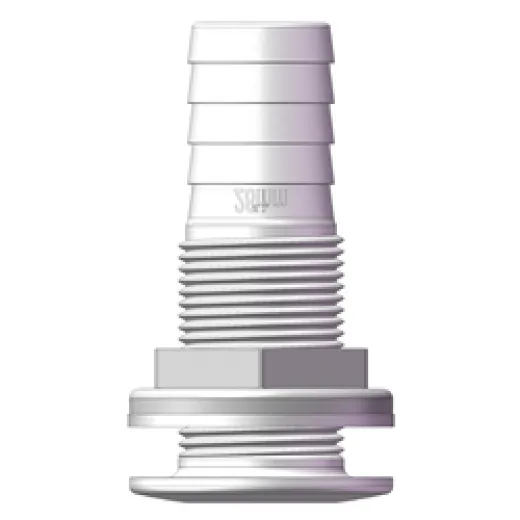 Trudesign Borddurchlässe mit Tülle (1" x 28 mm, weiß)