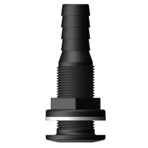 Trudesign Borddurchlässe mit Tülle - 3/4 x 19 mm - Schwarz