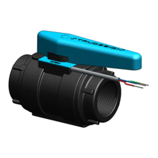 Trudesign Kugelhahn mit Sensor - 1 1/4