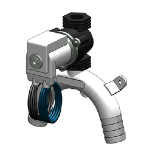 Trudesign Schwanenhalsventil mit Solenoid 12V - 19 mm
