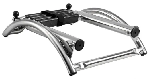 Tube quick-release ladder for dinghies