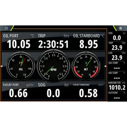 UAB J1939 Motoreninterface, SeaTalkNG