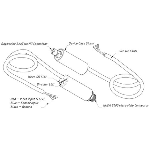 UAB NMEA 2000 Tank Level Adapter, NMEA2000