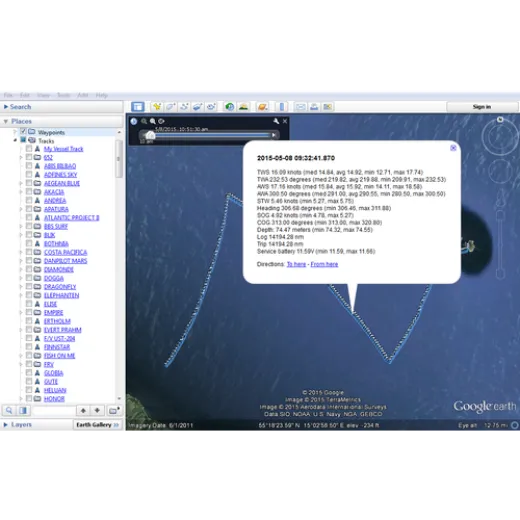 UAB Voyage Recorder, SeaTalkNG Anschluss