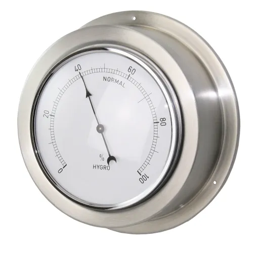 Uhr Edelstahlgehäuse Ø140mm