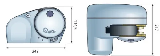 ULTRA GENIUS GP2 2000 800W-12V 6mm Kette