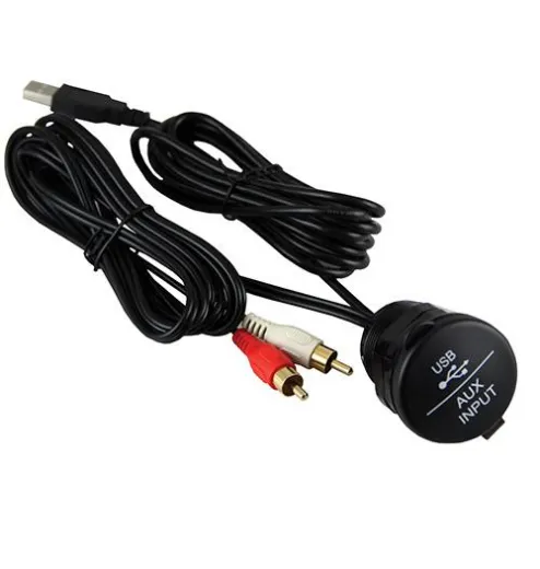 USB-Eingang über einen 3,5-mm-Stecker