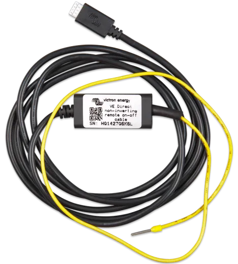 VE.Direct non-inverting remote on-off cable