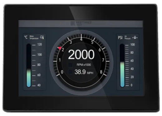 Veethree Engine Motor 5 Lcd Touch Screen T5 Universal