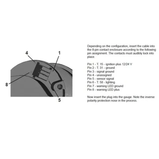 Veratron VDO VL AFTERMARKET PRESSURE IND. - BAR -