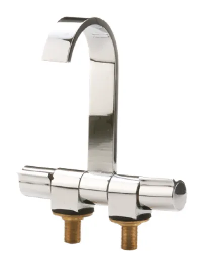 Verchromter Mischhahn