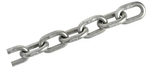 Verzinkte kalibrierte Kette (13 mm, 100 m, DIN766, 2000, 8000)