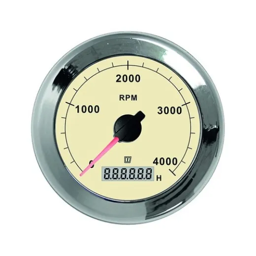 Vetus Drehzahlmesser creme 05000 1min