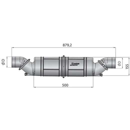 Vetus Kunststoff Wassersammler NLPH75