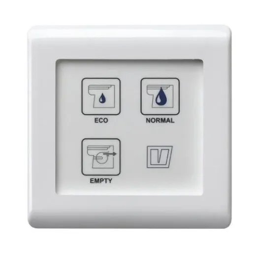 Vetus Schaltpaneel für TMW Toiletten 1224 Volt