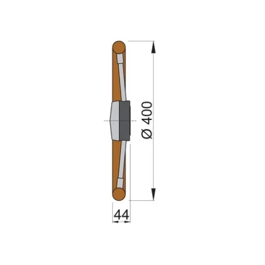 Vetus Steuerrad PRO40T Teakholz 40cm