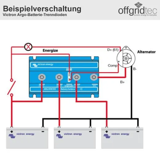 Victron Argodiode 1403AC Batterie Isolator