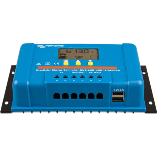 Victron BlueSolar PMW DUO LCD&USB 12/24V-20A
