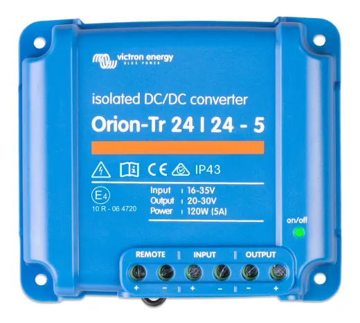 Victron Orion-Tr 24/24-5A (120W) DC-DC converter isolated