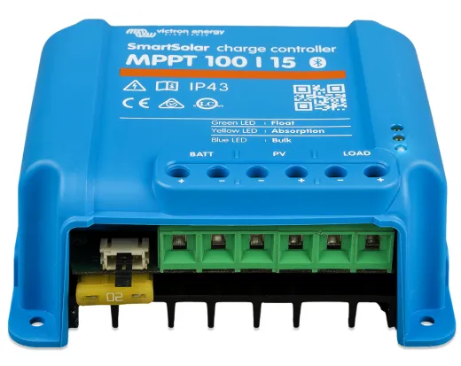 Victron SmartSolar MPPT 100/15 Bluetooth integriert