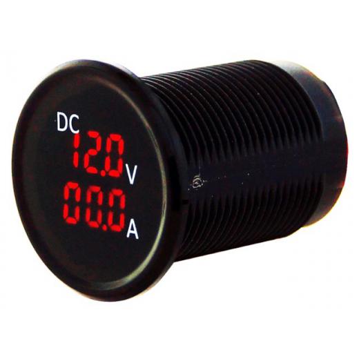 Volt- und Amperemeter 4.5-30V & 0-15A