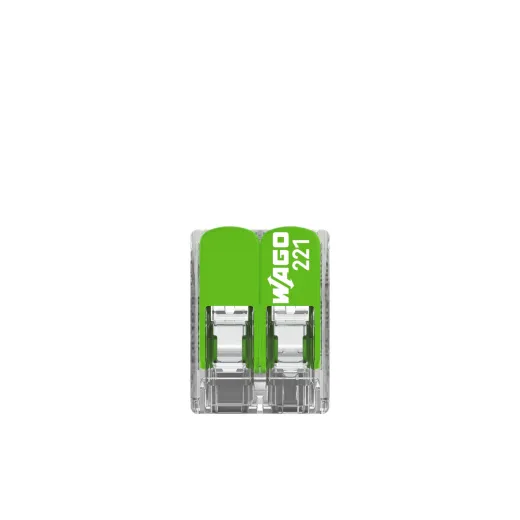 WAGO Verbindungsklemme Green Range flexibel bis 4mm² - 221-422 | 100er Pack