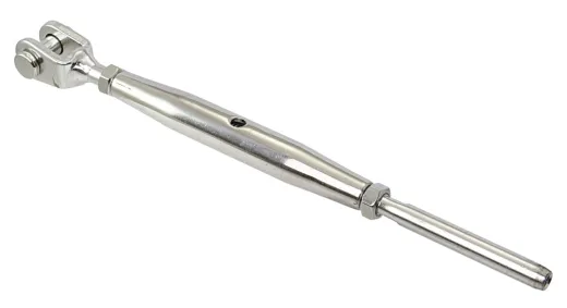 Wantenspanner AISI316 M6 für Ø4mm Gabel/Terminal