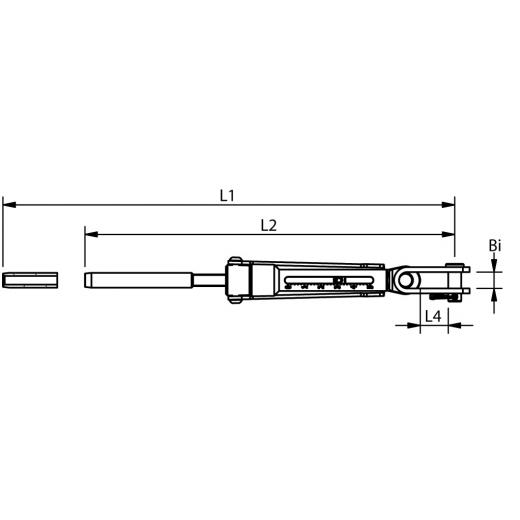 Wantenspanner QRT AISI316 für 2.5mm Seil