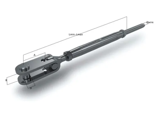 Wantenspanner Toggle-Term M6X3mm