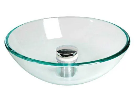 Waschbecken Aufbau - Transparent Ø 360 mm