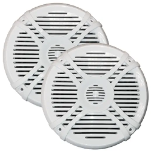 Wasserdichter Lautsprechersatz, 200w, Ø165mm, Weiß (Satz Von 2)