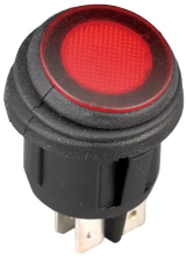 Wasserdichter Schalter (Ip65) Mit Led-Indikator, 3-Polig, On-Off