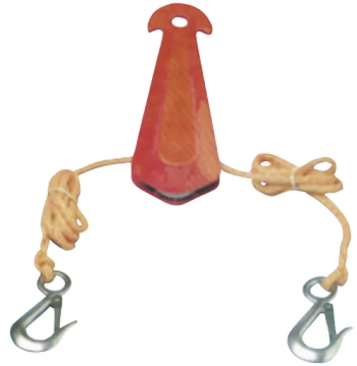 Wasserskidreieck Komplett Mit Karabinerhaken; L=3m