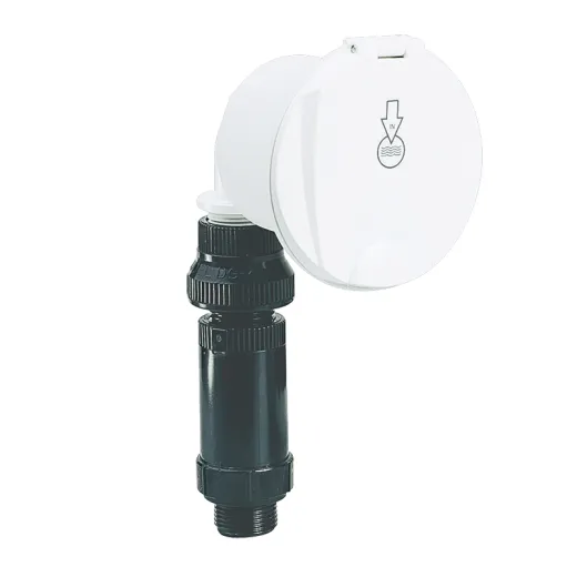 Water inlet 2B elbow hose white box