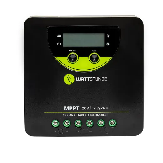 WATTSTUNDE® 20 A 90 V MPPT Solar Laderegler WLR-BT 20.90 MPPT 12 / 24 V
