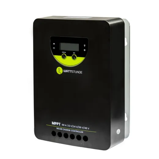 WATTSTUNDE® 60 A 140 V MPPT Solar Laderegler WLR-BT 60.140 MPPT 12 / 24 / 36 / 48 V