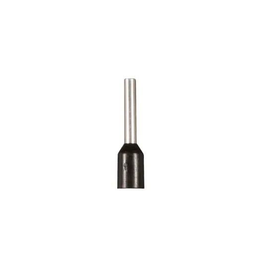 WATTSTUNDE® Aderendhülse 1 mm² schwarz 25 Stk.