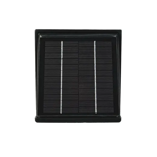 WATTSTUNDE® AERO Solarlüfter eckig, schwarz