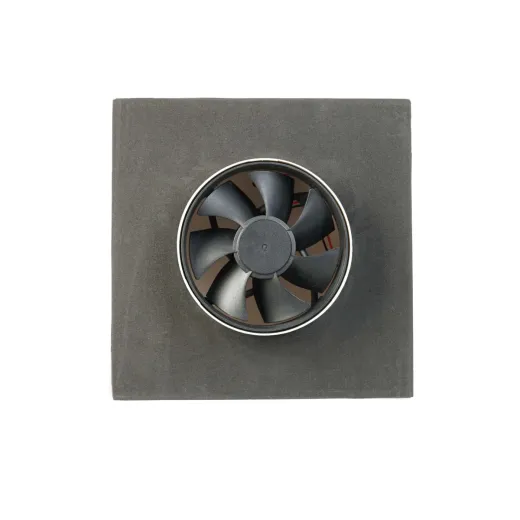 WATTSTUNDE® AERO Solarlüfter eckig, weiß
