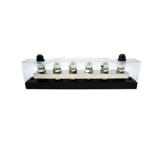 WATTSTUNDE® Busbar 6xM8 300 A / 70 V schwarz